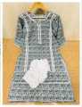 New Stylish Skin Print Readymade Stitched Lilen Two Piece For Women. 