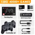 Ampown GD10 Retro Game Console 4K 60fps HDMI Output Low Latency TV Game Stick Dual Handle Portable Home Game Console For PS1 PSP. 