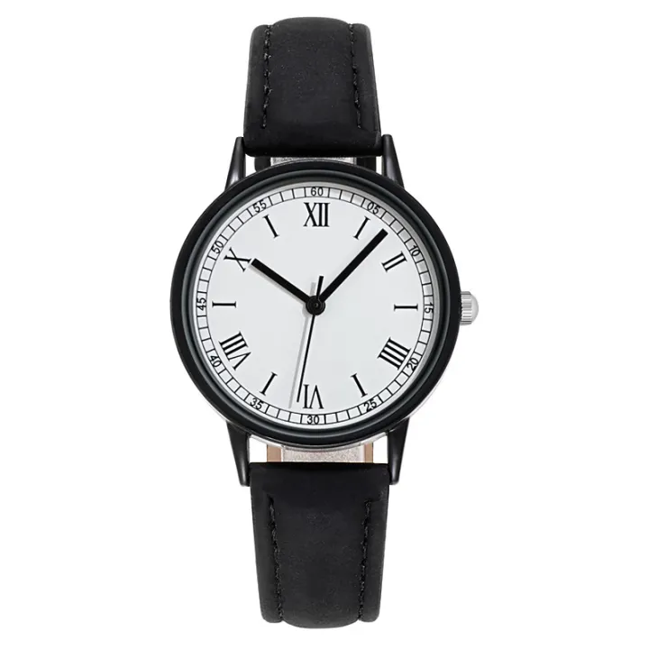 Women%20Watch%20Quartz%20Dial%20Digital%20Watch%20Frosted%20Leather%20Strap%20Ladies%20and%20Girls%20Watch%20for%20Ladies%20Zegarek%20Damski%20Montre%20Femmes%20-%20Image%203