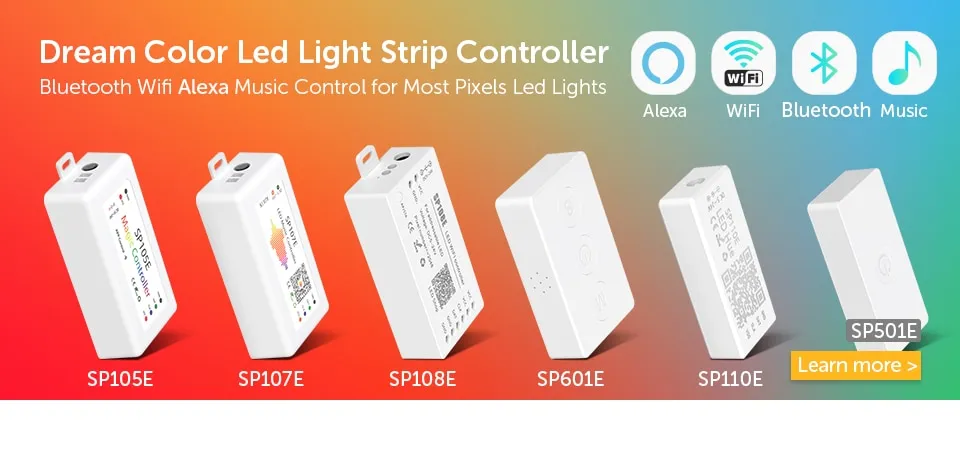 Ws2812b Magic Home Led Alexa WS2812B Led Strip WS2812 RGB