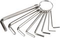 L Key Set Small Arm Allen Key Wrenches Set. 
