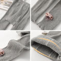 Baby Girls Cotton Pant Knitted Leggings Flower Legging Casual Ankle Luster Children Stockings Pants.