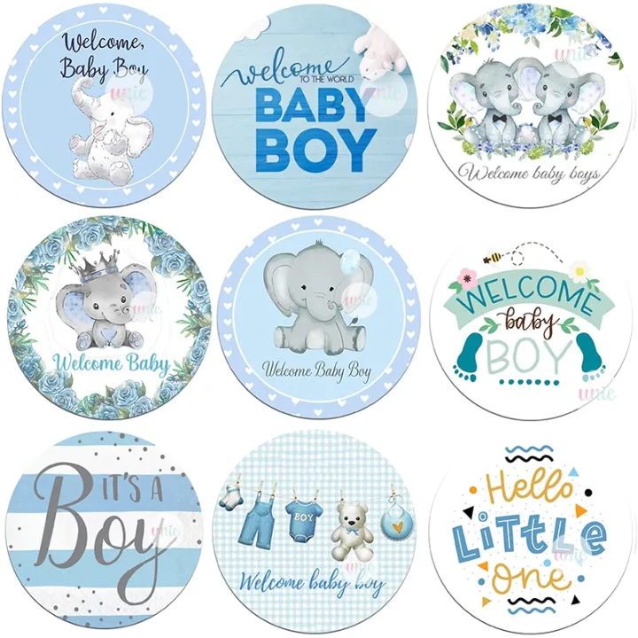Welcome%20Baby%20Boy%20Stickers%20Labels%20Cute%20Little%20One%20Elephant%20Decor%20Stickers%20Welcome%20New%20Born%20Gender%20Reveal%20Baby%20Shower%20Decor%20-%20Image%203