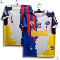 Neymar JR Thai Premium Football Jersey For Man - Half Sleeve Club T Shirt - Brazil Jersey 2026.