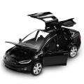 【Lejia】Diecast Toy 1:32 Scale Alloy for Tesla Toy Model SUV Car Sound & Light Toy.