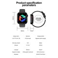 Tinzzi Smart Watch 1.83 " HD Big Screen Smartwatch COB Full Touch Interaction Wireless Charging Watches for Men Women.