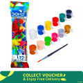 Doms Tempera Colors12 Color Shades.