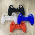 2X for PS5 Game Controller Silicone Protective Cover for PS5 Non-Slip Handle Cover(Black). 