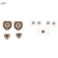 2 Set Rubber Conductive Pad Button Key Replacement Part for PS4 Controller. 