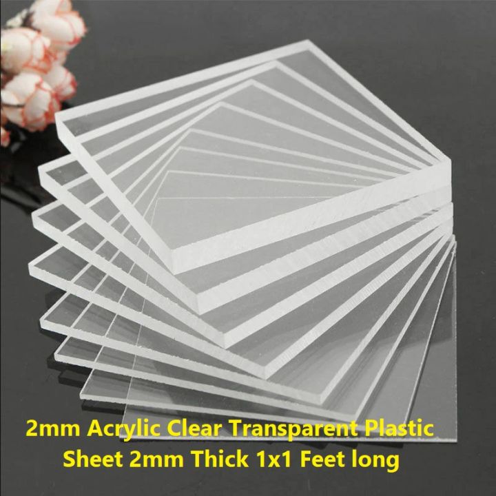 2x300x300mm%20Acrylic%20Sheet%20Clear%20Plastic%20Sheet%20Transparent%202mm%20Thick%201%C3%971%20Feet%20Or%2012%C3%9712%E2%80%B3%20Inch%20Clear%20Acrylic%20Plexi%20Glass%20Panel%20Ideal%20-%20Image%203