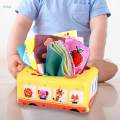 Baby Tissue Box Preschool Tissue Box Toy for Baby Girls Toddlers. 