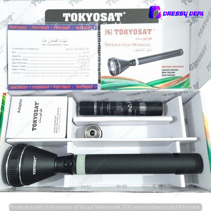 Tokyosat%20TS-2800B%20Japan%20Made%20Rechargeable%20Super%20Power%20Cree%20LED%20Flashlight%20Torch%20Light%20-%20Image%204