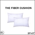Nifty Niche - Refined Taste - Standard Fiber Cushion Insert (20"x12")--(02pcs) - Furniture & Decor - Fun To Have - Modern and Trendy. 