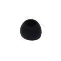 High-quality silicone Silicone ear tips Enhanced sound quality /black color and long-lasting Replacement earbud tips Pack of. 
