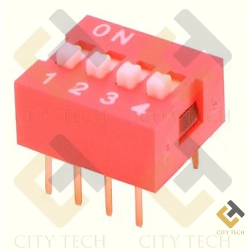 3Pcs%204%20Position%20DIP%20Switch%202.54mm%20Pitch%20Horizontal%20DIP%20Switch%20Four%20Positions%20Piano%20Type%20Dial%20DIP%20Slide%20Switch%20For%20Electronics%20Circuit%20PCB%20-%20Image%204