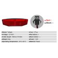 E-Bike Accessories-1 x Front Light
1 x Tail Light
1 x speaker
1 set x connecting wires-Black.