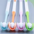 3 Sided Autism Toothbrush Three Bristles for Special Needs Adult Soft Bristles Soft and Gentle for Complete Tooth and Gum Care (.