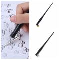 【Popular Categories】 Nibs Accessories Oblique Dip Pen Holder Writing Calligraphy Pen Nib Adjustable Resin Copperplate Script Pen Stationery.