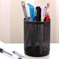 Black,Silver Pen Stand Stainless Steel Pen Holder, for Office, Size: 4 Inch. 