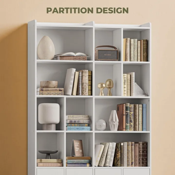 IRONCK%20Bookshelves%20and%20Bookcase,%206%20Tiers%20Large%20Bookshelf%20with%204%20Doors,%20Floor%20Standing%20Tall%20Display%20Storage%20Shelves%20for%20Home%20Office,%20Living%20Room,%20Bedroom,%2072/48%20-%20Image%205