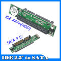2.5" Ide Female Hdd Ssd To 44 Pin Sata Adapter Converter 1.5gbs Serial Adapter Converter Ata 133 100 Hdd Cd Dvd Serial Hard Disk. 