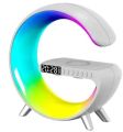 G63 Smart Light Sound Speaker Machine Fast Charging Alarm Clock 7-Color RGB Music Player Speaker. 