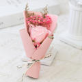 Soap Rose Bouquet Valentines Day Gift Wedding Bouquet Home Decorations Rose Flower Bouquet Hands Wedding Party Gifts.