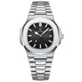 POEDAGAR 613 Men Fashion Watch Stainless Steel  Watch For Men. 