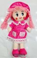 Candy Dol Soft Toy Lovely Baby Woolen Soft Doll Gift for Girls Kids Pink Red Parole.
