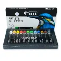 Titi Artist’s Oil Pastel Set – 12 Shades, Smooth & Vibrant Colors for Drawing and Coloring.