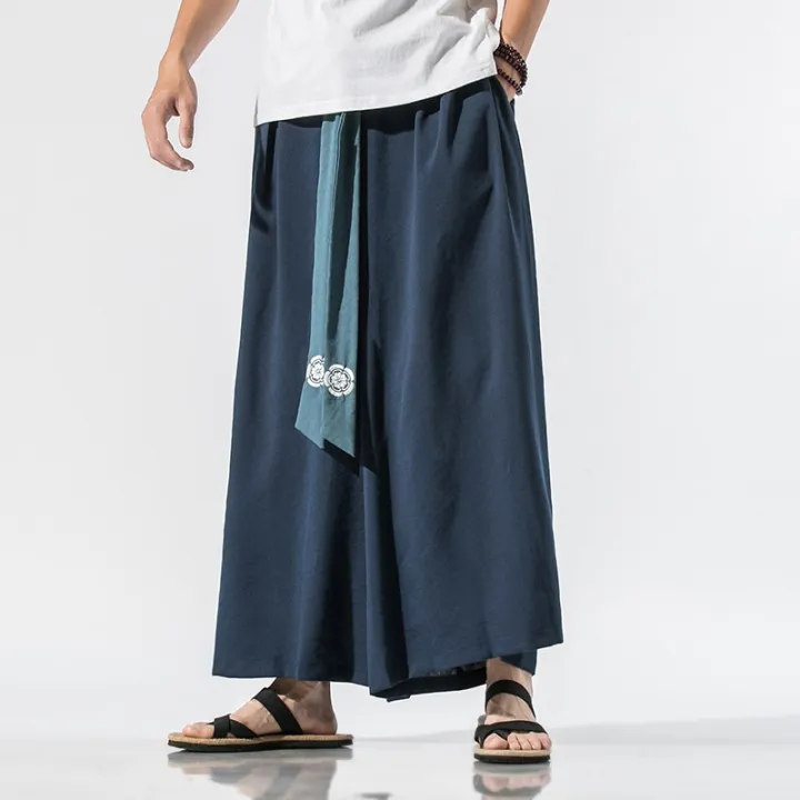2022%20Men%20Wide%20Leg%20Pants%20Mens%20Cotton%20Joggers%20Retro%20Loose%20Trousers%20Man%20Chinese%20Style%20Linen%20Pants%20Male%20Big%20Crotch%20Nepal%20Robe%20Pants%20-%20Image%205