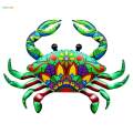 2x Metal Wall Art Decor Decorative Sculpture for Garden Fence Bathroom. 