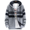 Warm Fleece Lined Hoodie Winter Zip Up Coat Jacket Sweatshirt Tops Mens Thick. 