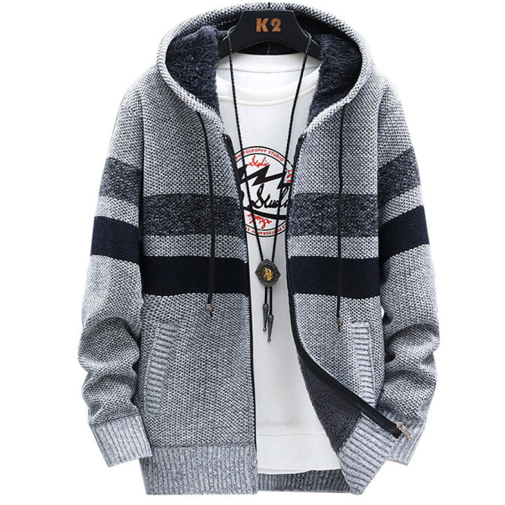 Warm%20Fleece%20Lined%20Hoodie%20Winter%20Zip%20Up%20Coat%20Jacket%20Sweatshirt%20Tops%20Mens%20Thick%20-%20Image%207