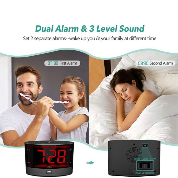 water soluble nose lubricant Loud Vibrating Alarm Clocks | Deaf Clocks main image 0