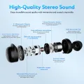 Bluetooth Earbuds QCY T17 Wireless Earbuds. 