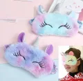 Plush Anime Sleeping Eye Mask Cute Kids Sleep Mask Cartoon 3D Eye Cover Eye Blindfolds Travel Eye Band Shade Rest Eyepatch. 