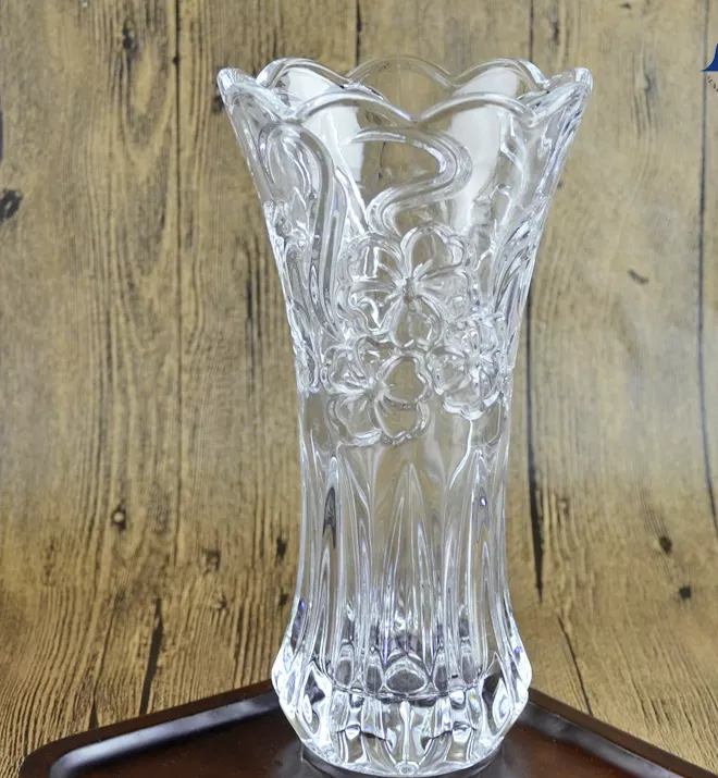 7.5''%20Inch%20Glass%20Vases%20For%20Home%20Decor%20Clear%20Height%20Glass%20Crystal%20Vases%20-%20Flower%20Vase%20-%20Image%203