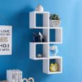 Water registered Melamine Board Book And Showpiece Stand Wall Rack 62. 