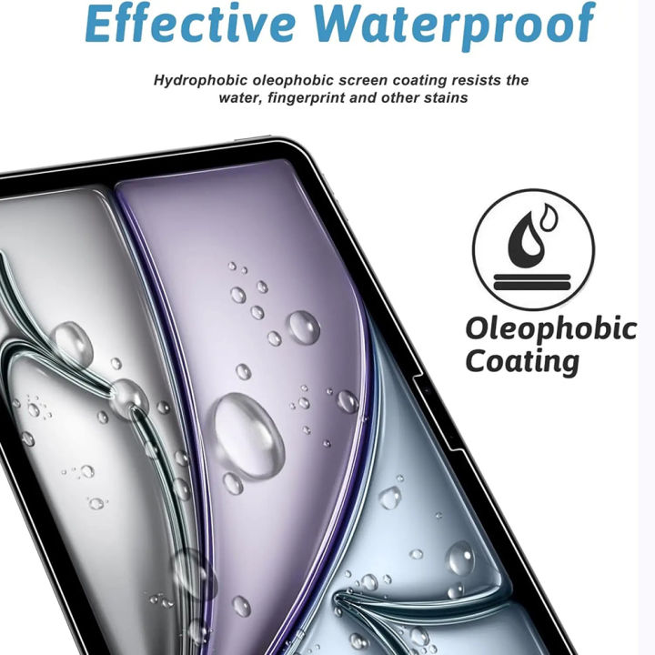 (3%20Packs)%20Tempered%20Glass%20For%20Apple%20iPad%20Air%2011%202024%206th%20Generation%20A2899%20A2900%20A2902%20Anti-Scratch%20Tablet%20Screen%20Protector%20Film%20-%20Image%205
