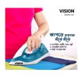 Vision Light Weight Electric Iron 1000W with Overheat Protection VIS-DEI-009 Blue.