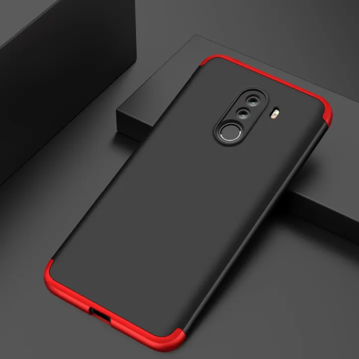 Poco F1 Luxury 360 Degree Full Cover Cases For Pocophone F1 Phone Case for Xiaomi Pocophone F1 F 1 Global Version Phone Case