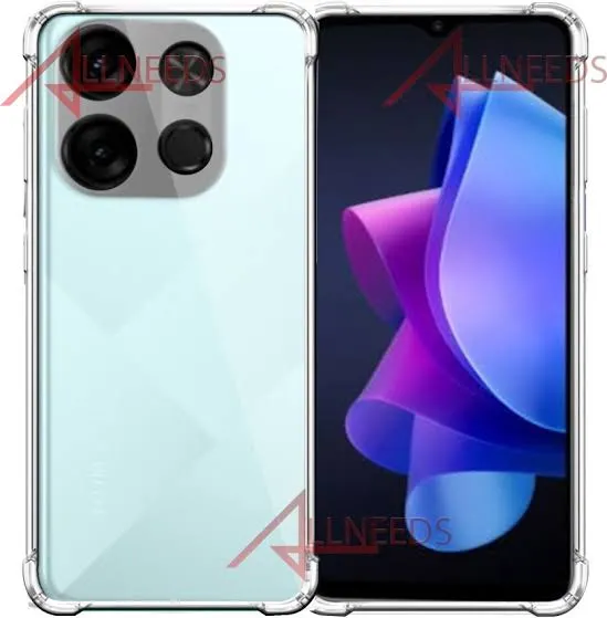 For Tecno Spark Go 2023 Transparent Bumper Case Back Cover Tecno - Main Image