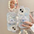 Sanrio Cinnamoroll iPhone14 Mobile Phone Case Kawaii Cute 13 12 11 X Xs Pro Plus Max Protective Shell Holder Kids Toys for Girls. 