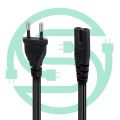 2 Meter 220V AC Electric Wire Extension Cable 2Pin Power Cord. 