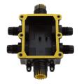 Promotion Black Junction Box Junction Box Waterproof Ip68 Junction Box Terminals - 6 Terminals. 