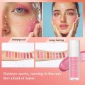 9 Colors Liquid Blush Waterproof Multi-purpose Facial Nourishing Blush Stick Cheek Natural Blusher Cute Korean Makeup For W G2M8. 