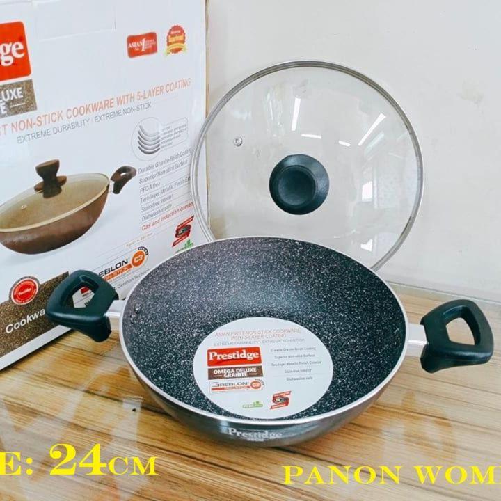 24cm Marble Coating Deluxe Non Stick Cookware Korai. With Induction Bottom.