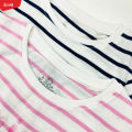 Girls Casual Short Sleeve Summer Ruffle Cotton T-shirt From Levin.