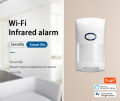 Tuya Smart WiFi Infrared Detectors Motion Sensor Alarm Compatible With Tuya APP Smart Life APP brand new and high quality.